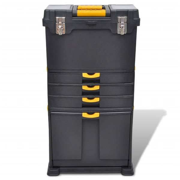 Werkzeugtrolley 140910 Schwarz - Polypropylen - 28 x 82 x 46 cm