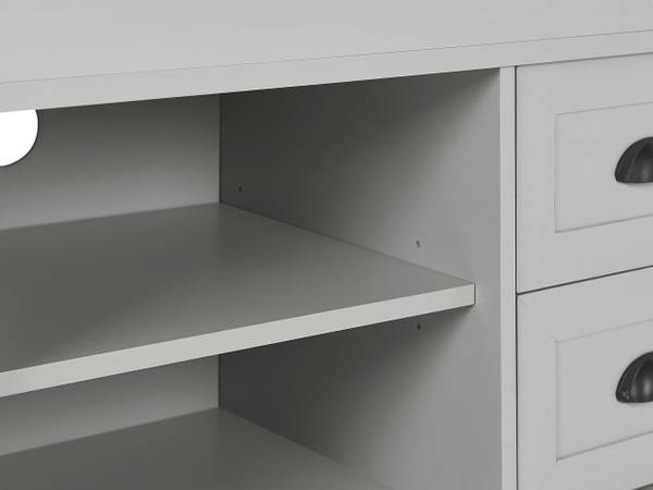 TV-kast HONOLULU grijs - lichtgrijs