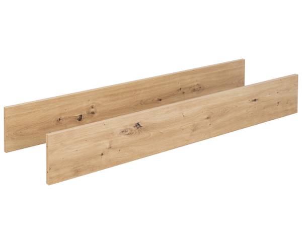 Umbauseiten für Kinderbett Marlon Braun - Holzverbundwerkstoff - 139 x 19 x 2 cm