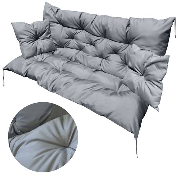 Bankauflage Slon Grau - Breite: 100 cm