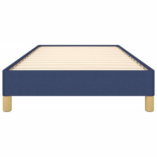 Bettgestell 3016038-2 Blau - Braun - 120 x 200 cm