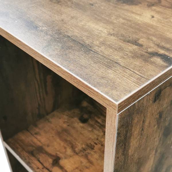 Regal JUNAEA13LD-NOTEN_1 Braun - Holz teilmassiv - 33 x 99 x 35 cm