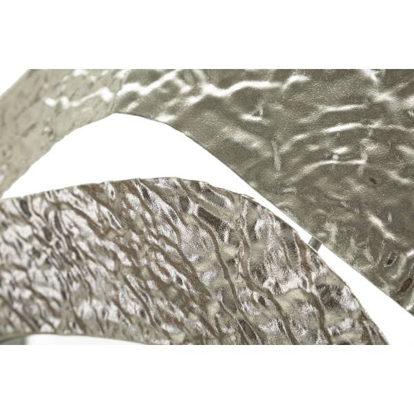Gerahmter Spiegel VKH509 Silber - Metall - 66 x 75 x 6 cm
