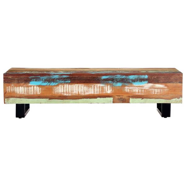 Beistelltisch D444 Braun - Massivholz - 50 x 30 x 120 cm