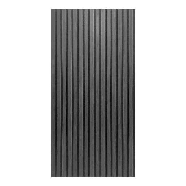 Akustik Wandpaneelset Vang 12-tlg. Eiche Grau Dekor