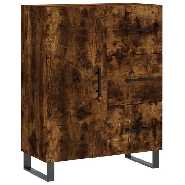 Highboard DE3521 Braun - Holzwerkstoff - 70 x 180 x 34 cm