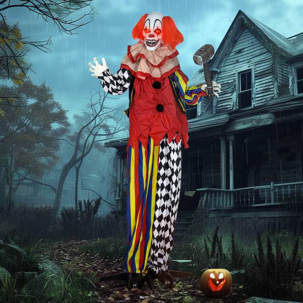 Halloween Dekoration 84J-102V00RD Metall - 18 x 173 x 90 cm