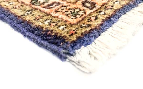 Orientteppich Nomadic Blau - Wolle - 68 x 1 x 95 cm