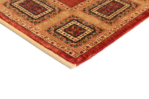 Tapis Kashkuli LVI Rouge - Laine - 146 x 1 x 187 cm