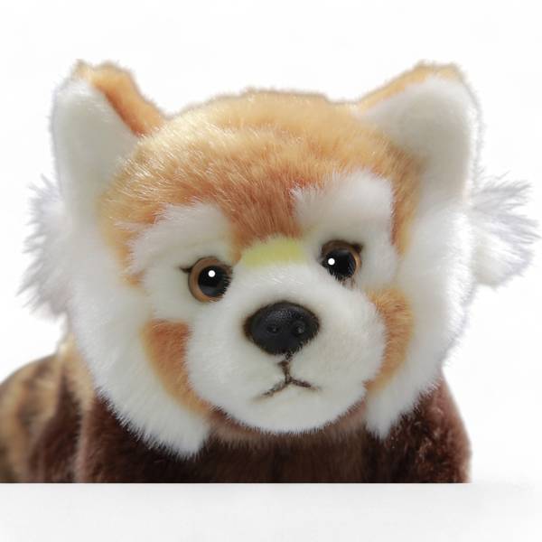 Kuscheltier Roter Panda Katzenbär Orange - Kunstfell - 10 x 16 x 24 cm