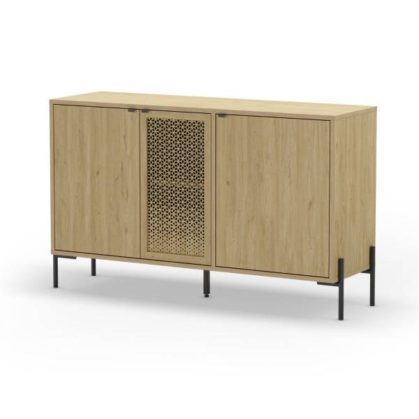 Sideboard INCA Braun - Holzwerkstoff - 40 x 80 x 120 cm