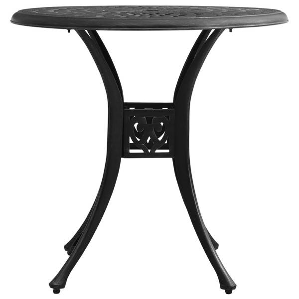 Bistroset 3011679-2 (5-teilig) Schwarz - Aluminium - 78 x 72 x 78 cm