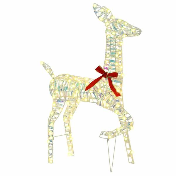 Rentiere Familie 42019050 3er Set Gelb - Kunststoff - 26 x 127 x 67 cm
