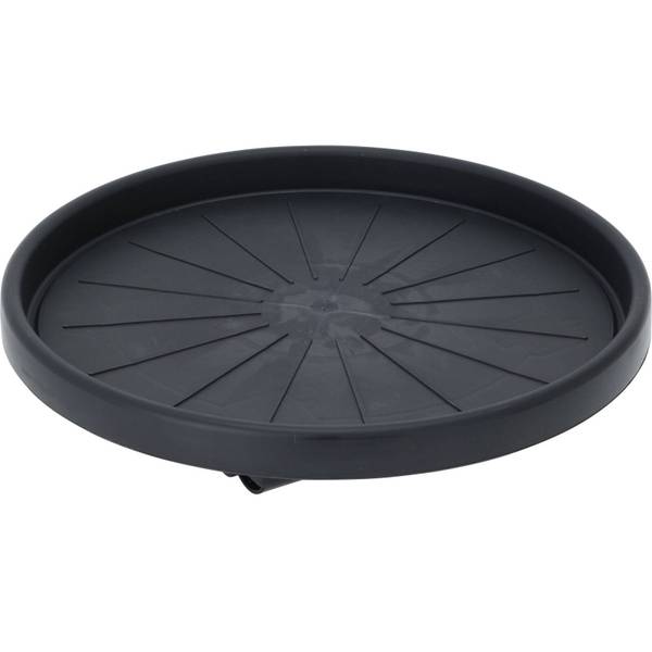 Pflanzenroller 69942 Schwarz - Kunststoff - 35 x 7 x 35 cm