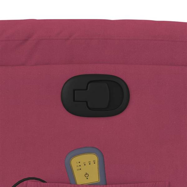 Massagesessel mit Aufstehhilfe 3032395-2 Rot - Rotbraun