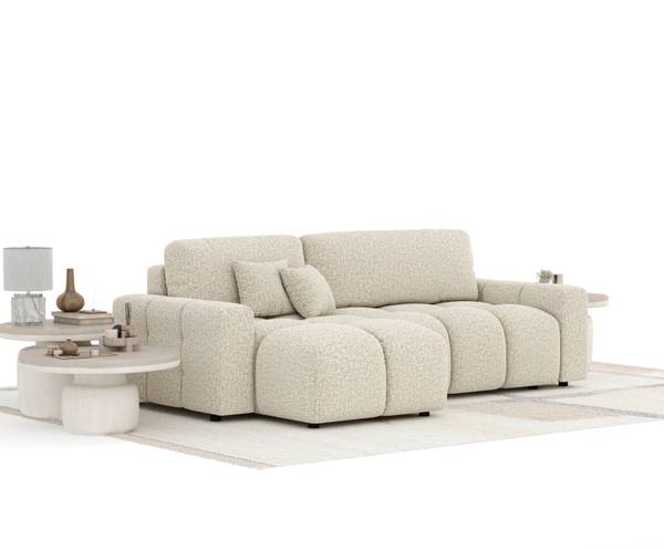 Ecksofa mit Schlaffunktion Ucci Beige