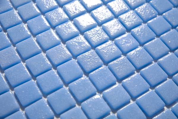 Glasmosaik BT-G6200MT Blau - Farbglas - 52 x 52 x 33 cm