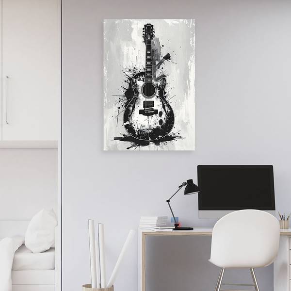 Wandbild Musik 80 x 120 cm
