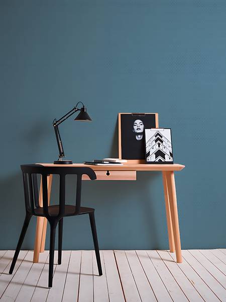 Vliestapete 319084-GU Blau - Kunststoff - 53 x 1 x 1005 cm