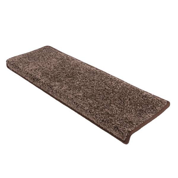 Hochflor Stufenmatte Bali Braun - Polypropylen - 24 x 1 x 65 cm