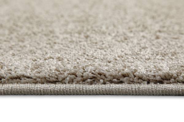Kurzflorteppich Wogh Beige - Sandbraun - 80 x 150 cm