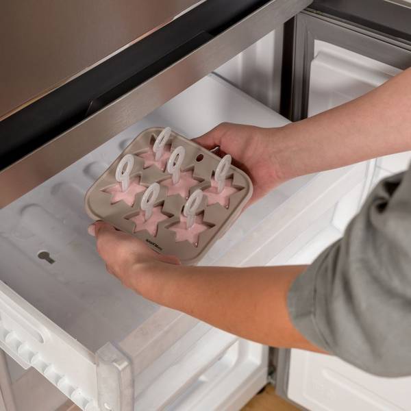 Eisformen 7-teilig 10-111-086 Beige - Silikon - 15 x 10 x 15 cm