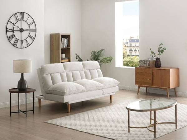 Schlafsofa PALOBU Beige - Textil - 174 x 92 x 102 cm