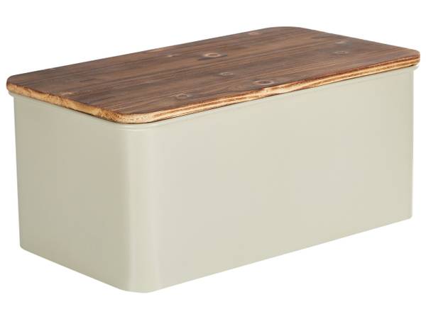 Schachtel GOURMANDISE Beige - Braun - Metall - 30 x 16 x 17 cm