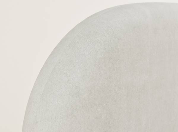 Lit Maumere Crème - Largeur de la surface de couchage : 160 cm