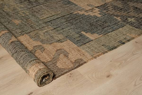 Handgefertigter Teppich Arkadien Textil - 160 x 230 x 1 cm