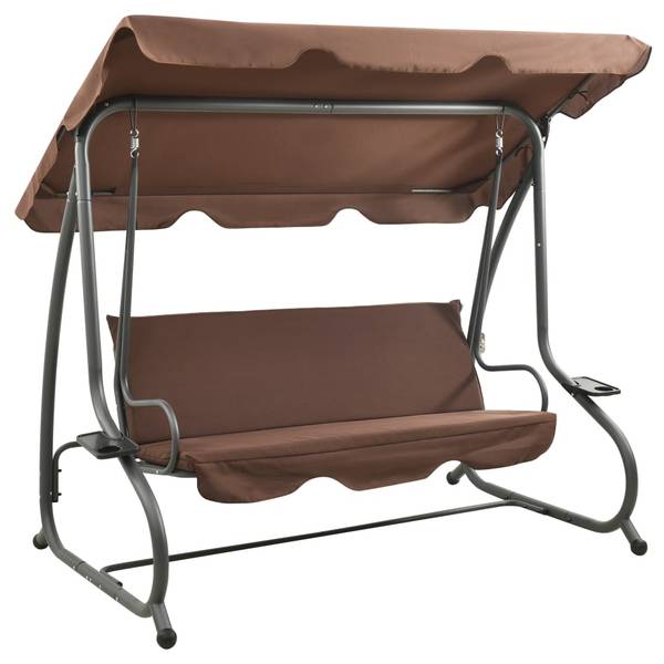Banc de balançoire 3006430 Marron - Polyester - 232 x 170 x 125 cm