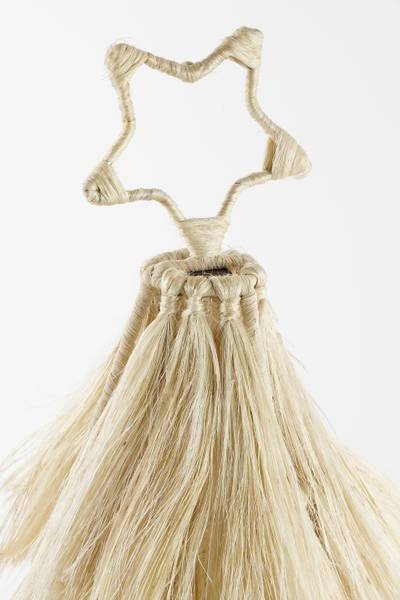 Dekorativer Weihnachtsbaum  Beige Beige - Textil - 25 x 44 x 25 cm
