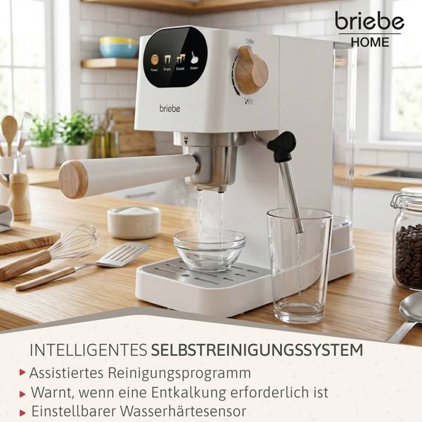 Kaffeemaschine Nordic EC1180WHT Weiß