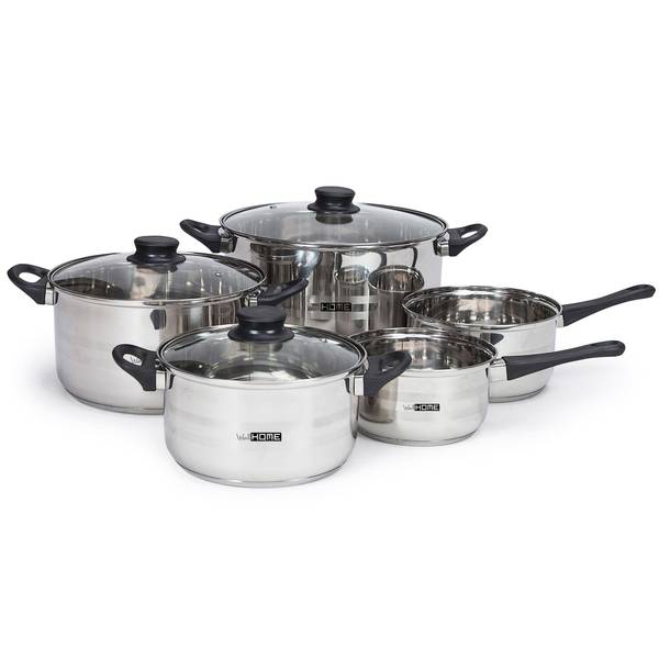 Geschirr WH15673 7er Set Grau - Metall - 32 x 23 x 59 cm