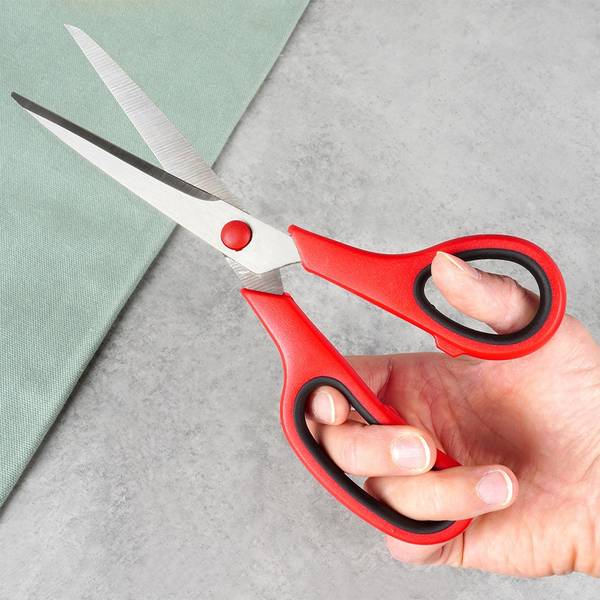 Schere 2er Set SET561 Rot - Metall - Kunststoff - 6 x 1 x 14 cm