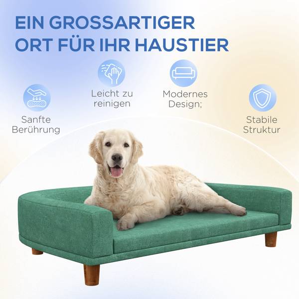 Haustiersofa D04-262V00GN Grün