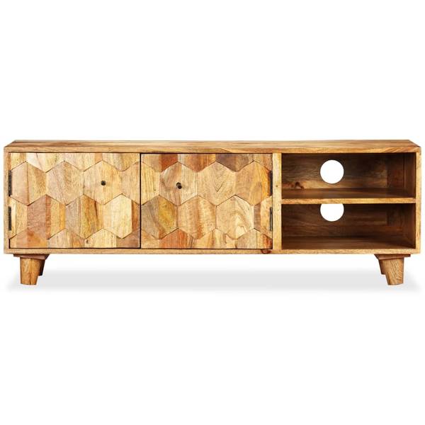 TV-Schrank 245136 Braun - Mango - 118 x 40 x 118 cm