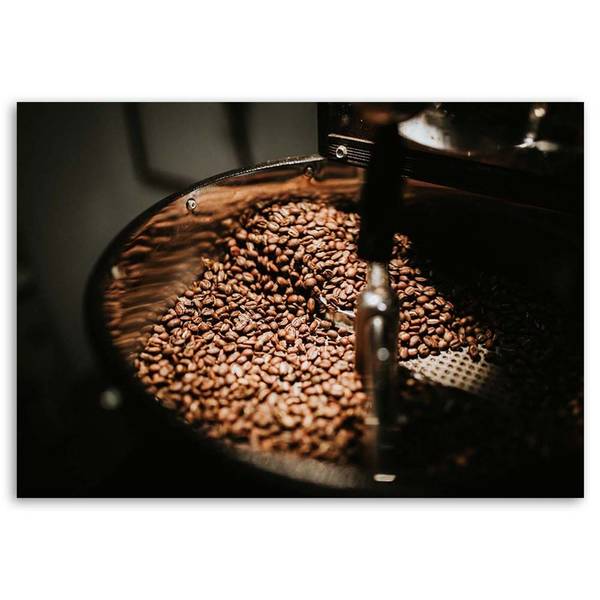 Wandbild Kaffee 90 x 60 cm