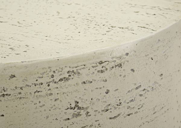 Kaffeetisch Cloud Beige - Harz - 55 x 40 x 93 cm