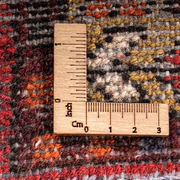 Handgeknüpft Kurzflorteppiche Rot - Wolle - 70 x 1 x 320 cm