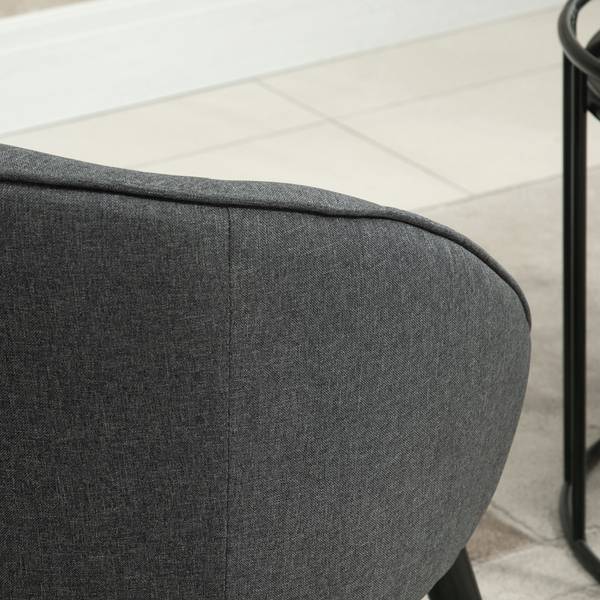 Esszimmerstuhl 839-202 Grau - Textil - 65 x 75 x 71 cm