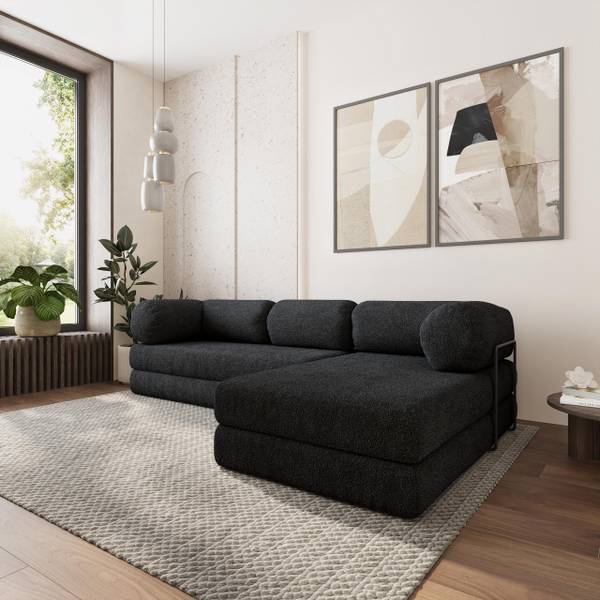 Ecksofa KELI Schwarz