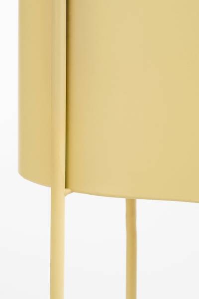 Blumentopf innen Moritz Beige - Metall - 24 x 65 x 55 cm