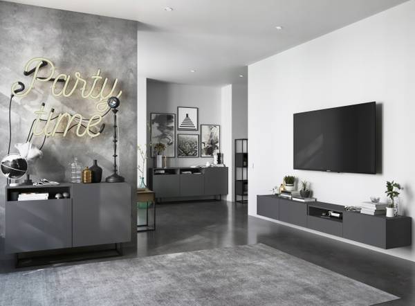 Tv-Lowboard ENJOY Grau