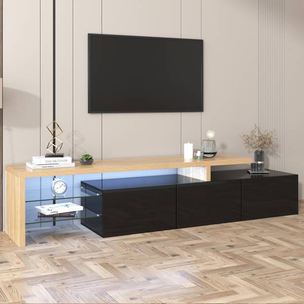 TV-Schrank M1764 Beige - Holzwerkstoff - 42 x 39 x 198 cm