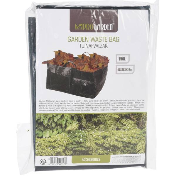 Gartensack 76932 Schwarz - Textil - 69 x 38 x 69 cm
