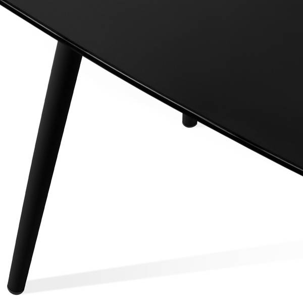 Garten couchtisch SOLIS Schwarz - Breite: 45 cm