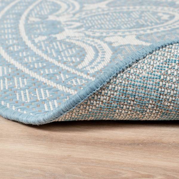 Teppich Summer Oriental Blau - 100 x 100 cm