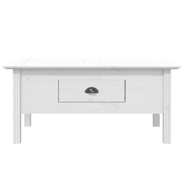 Table basse 3029892 Blanc - Pin - 100 x 46 x 55 cm