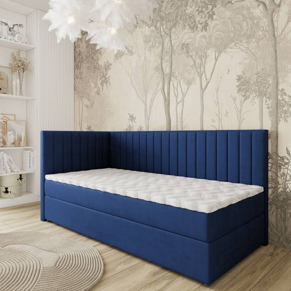 Boxspringbett ARIS K L-S Blau
